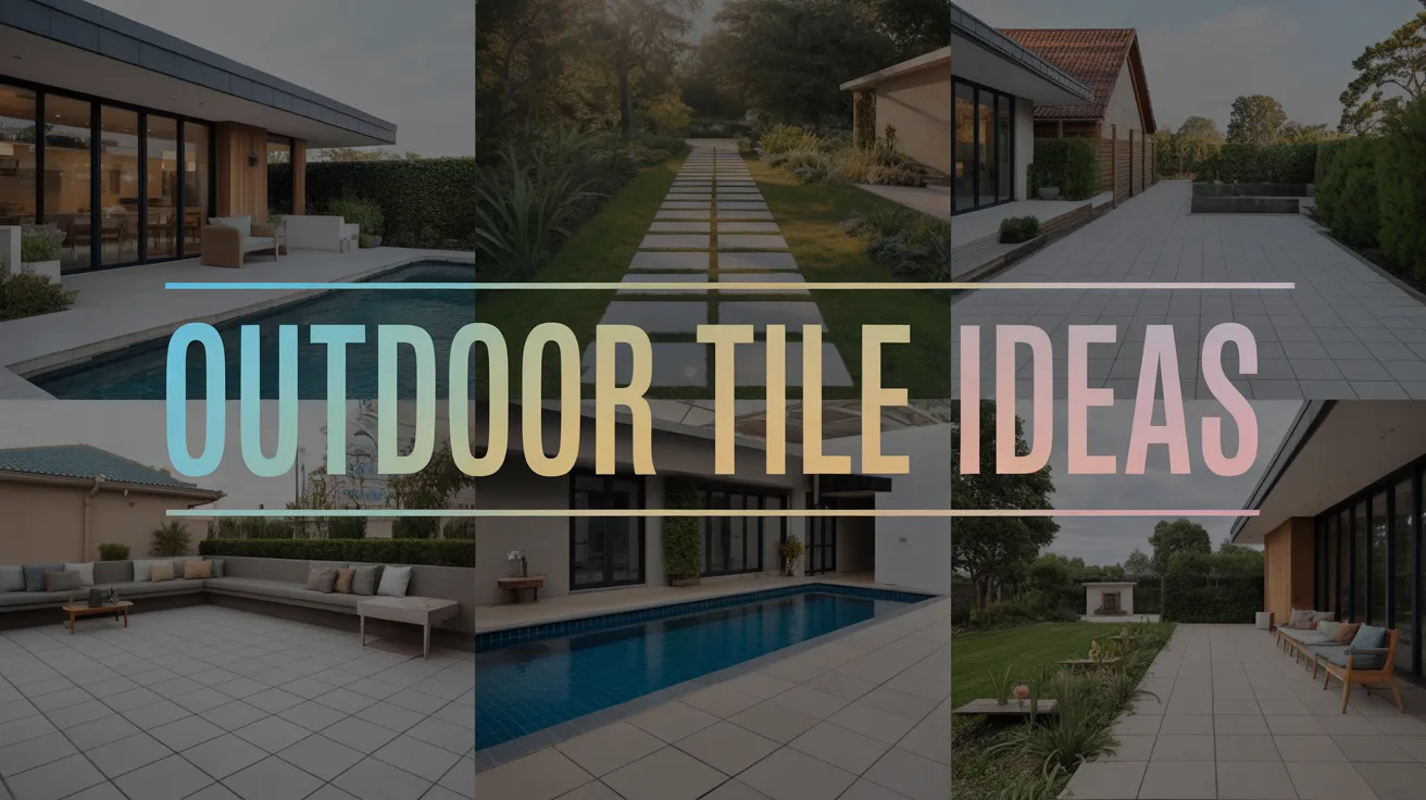 Outdoor Tile Ideas