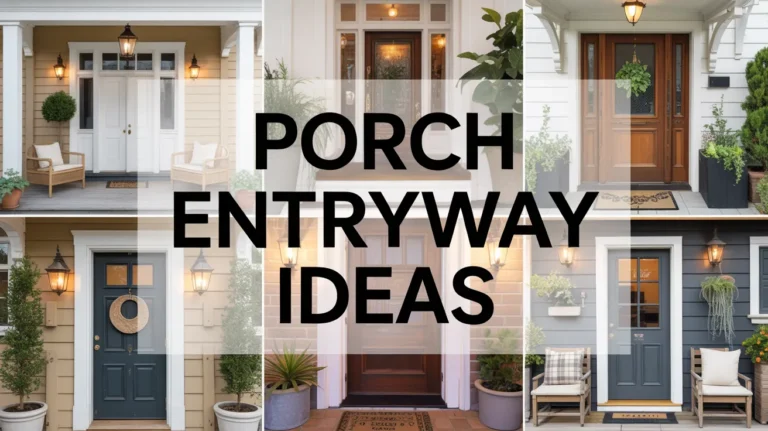 Porch Entryway Ideas