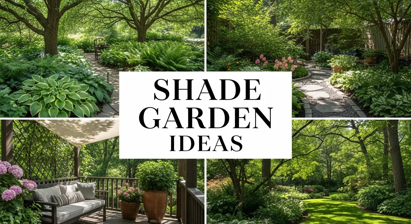 Shade Garden Layouts