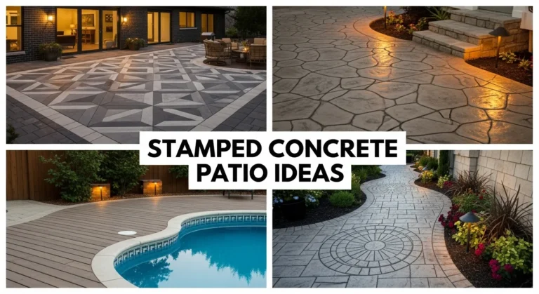 Stamped Concrete Patio Ideas