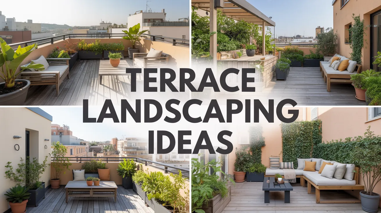 Terrace Landscaping Idea