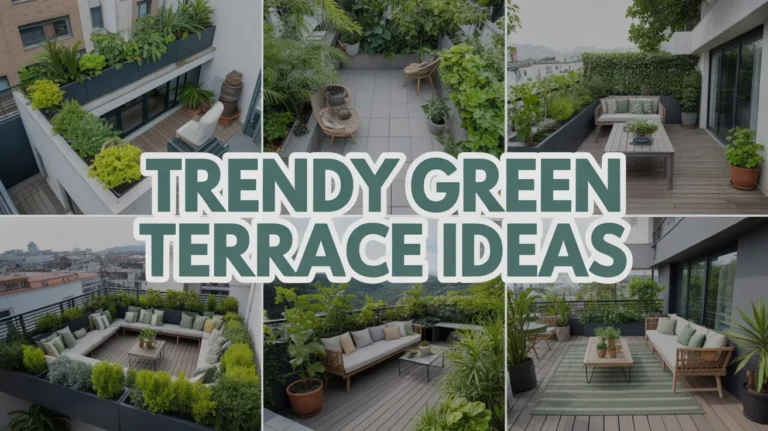 Trendy Green Terrace Ideas