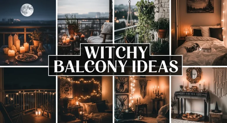 Witchy Balcony Ideas