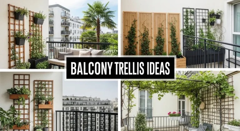 balcony trellis ideas