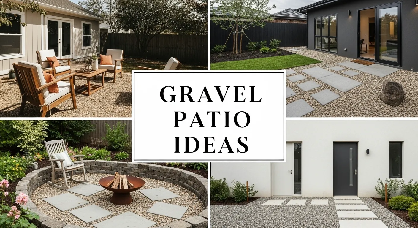 gravel patio ideas