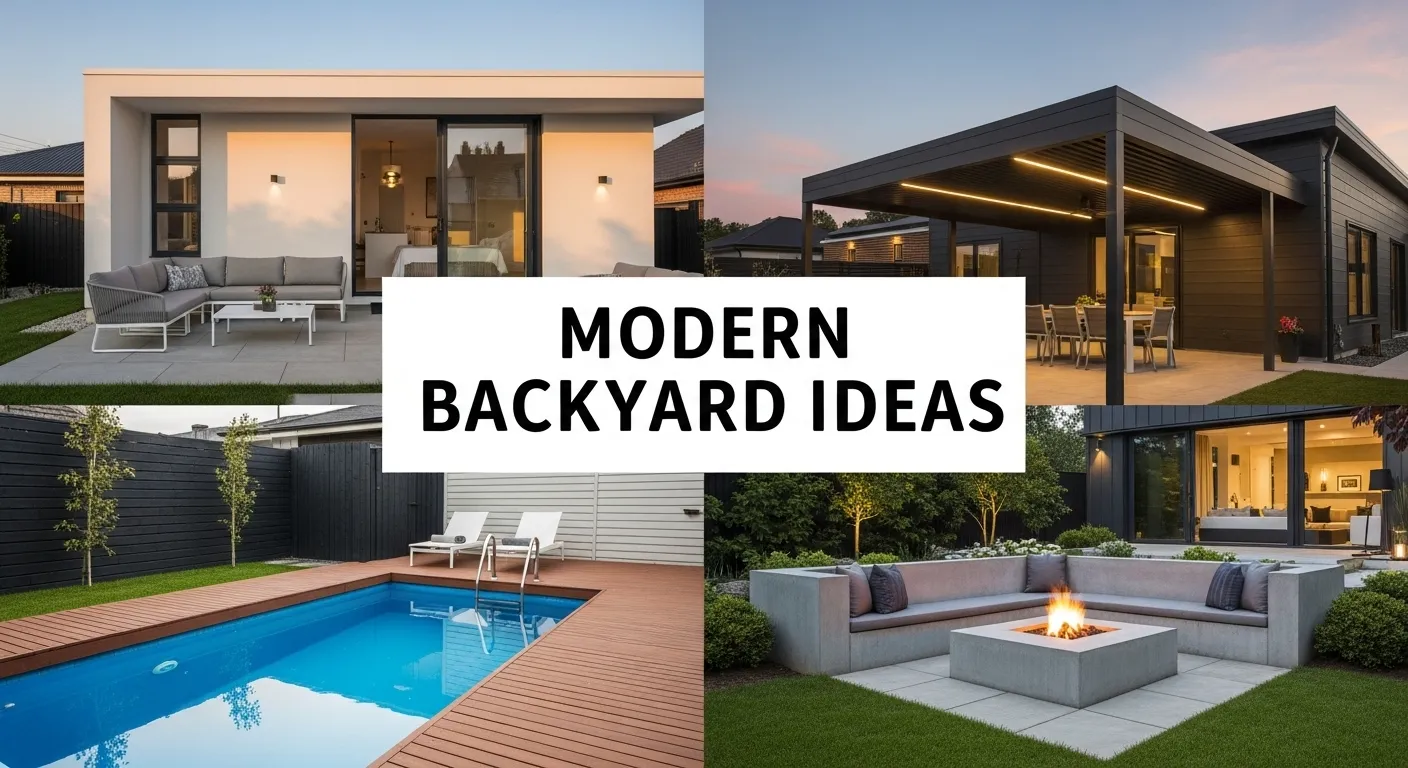 modern backyard ideas