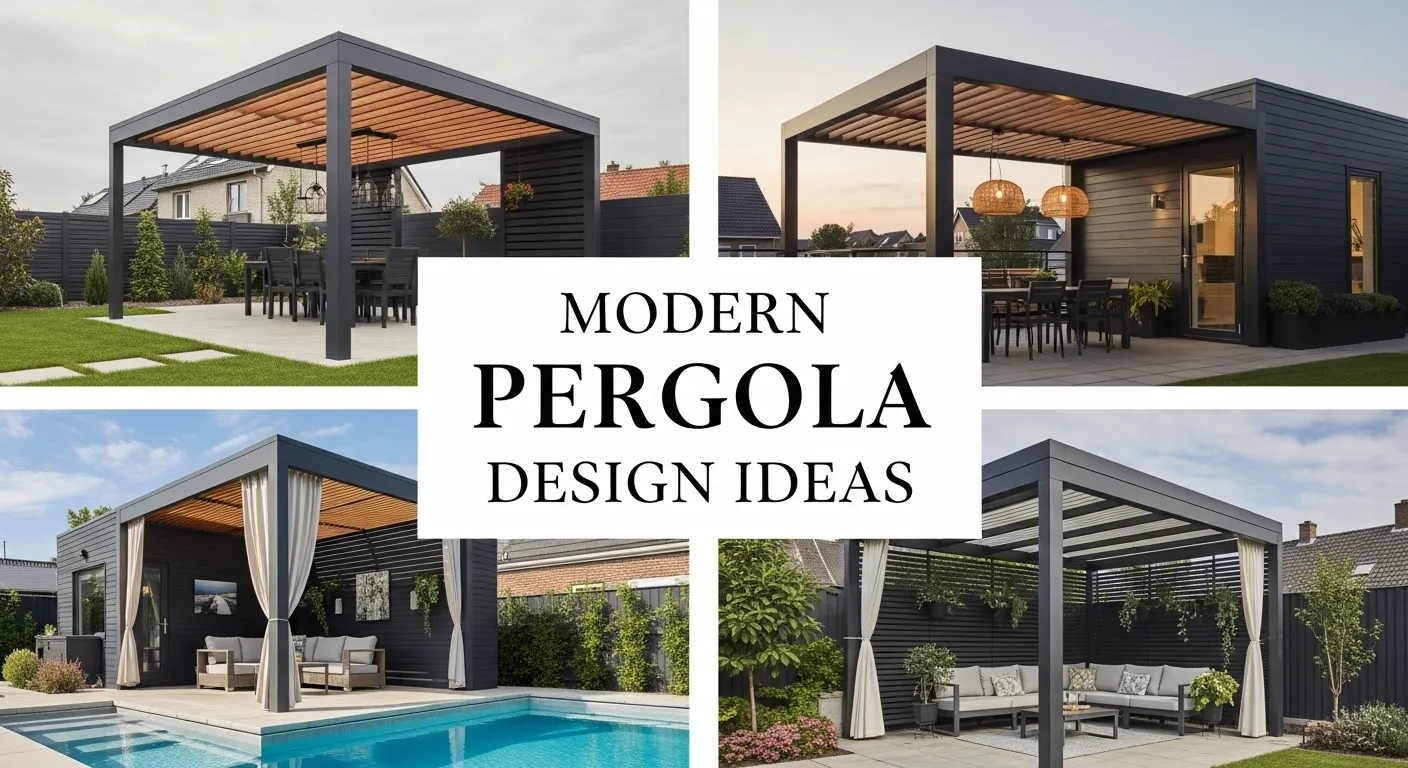 modern pergola design ideas