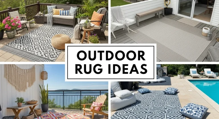 outdoor rug ideas
