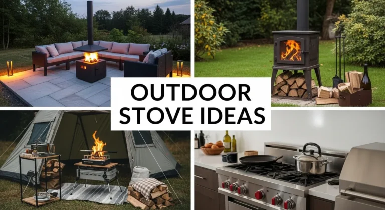 outdoor stove ideas