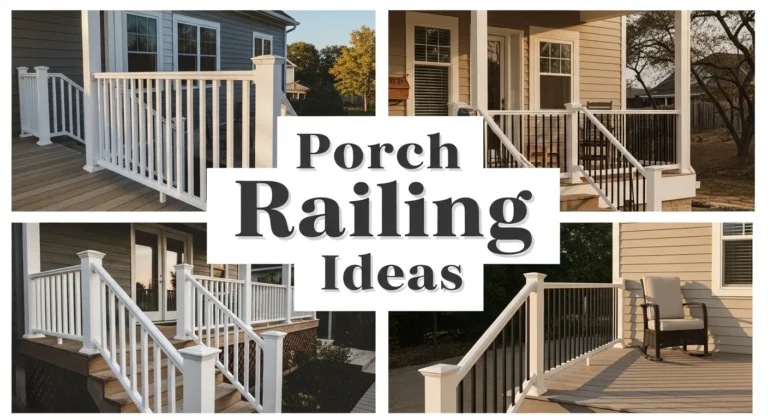 porch railing ideas