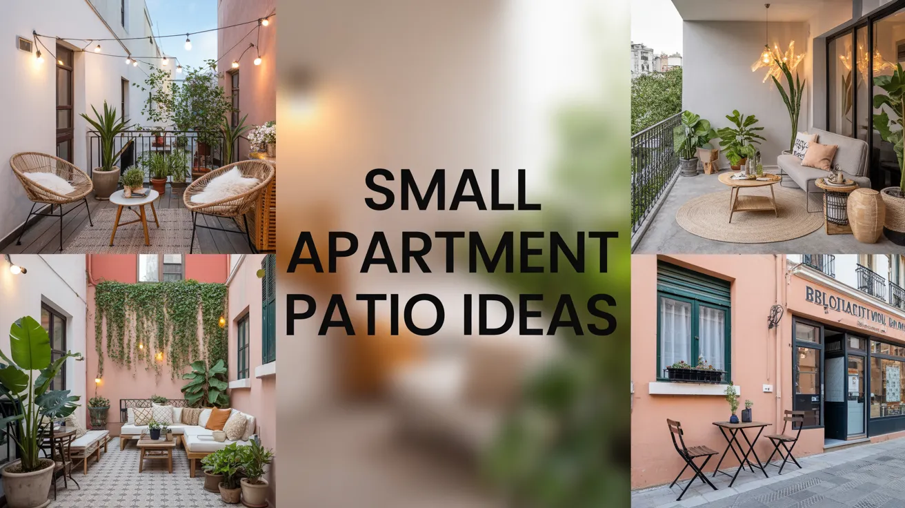small apartment patio ideas