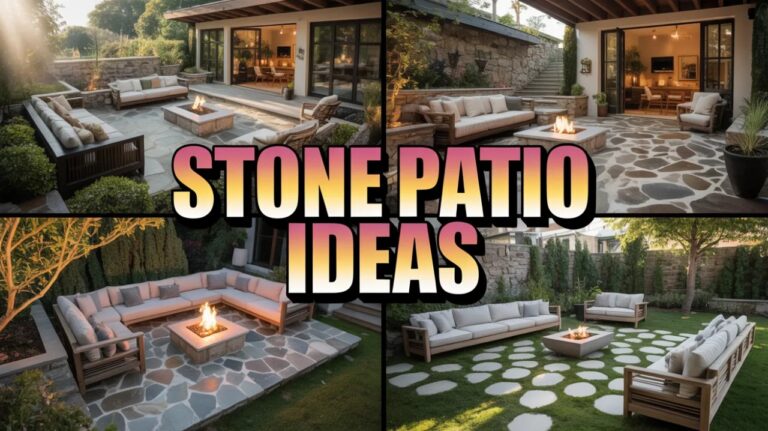 stone patio ideas