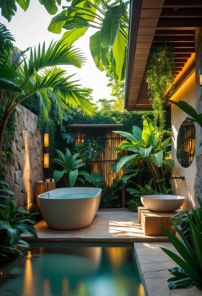 15 Outdoor Bathroom Design Ideas for Modern and Functional Spaces